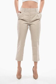 【本日0の付く日ポイント4倍!!】 PRADA プラダ パンツ P287GS231 12NS F0A08 レディース SINGLE-PLEATED PANAMA CHINOS PANTS 【関税・送料無料】【ラッピング無料】 dk