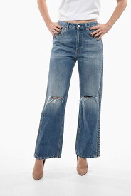 STELLA MCCARTNEY ステラ マッカートニー デニム 6D01293SPH27 4406 レディース CROPPED STRAIGHT FIT DENIMS WITH SIDE ZIPS 26CM 【関税・送料無料】【ラッピング無料】 dk