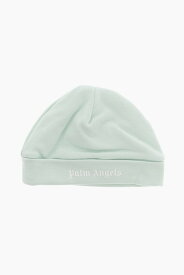 PALM ANGELS パーム・エンジェルス 帽子 PBLC004S22JER0014101 ボーイズ SOLID COLOR BEANIE WITH PRINTED LOGO 【関税・送料無料】【ラッピング無料】 dk