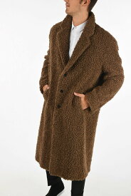 NEIL BARRETT ニール バレット コート BCA304 M130 1011 メンズ FAUX FUR SLIM FIT COAT 【関税・送料無料】【ラッピング無料】 dk