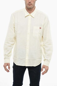 DIESEL ディーゼル シャツ A05205 0QEAI 1AG メンズ SOLID COLOR S-UMBE SHIRT WITH BREAST POCKET 【関税・送料無料】【ラッピング無料】 dk