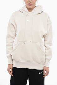 NIKE ナイキ トレーナー DQ5860-104 レディース FLEECED-COTTON BLEND HOODIE WITH PATCH POCKET 【関税・送料無料】【ラッピング無料】 dk