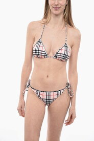 【本日5の付く日ポイント4倍!!】 BURBERRY バーバリー スイムウェア 8054690 レディース TRIANGLE BIKINI WITH ICONIC CHECK PATTERN 【関税・送料無料】【ラッピング無料】 dk