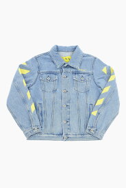 OFF-WHITE オフ ホワイト ジャケット OBYE001S23DEN0014418 ボーイズ DENIM JACKET WITH CONTRASTING DETAILS 【関税・送料無料】【ラッピング無料】 dk