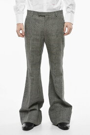 GUCCI グッチ パンツ 694444ZAILY 1136 メンズ DISTRCT CHECK BOOTCUT PANTS WITH EXTRA-LONG DESIGN 【関税・送料無料】【ラッピング無料】 dk