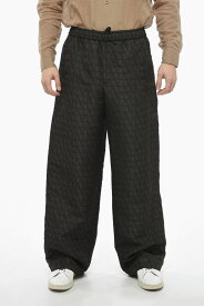 VALENTINO バレンチノ パンツ 2V0RBK20 9D0 MYW メンズ SILK JOGGERS WITH ALL OVER LOGOED PATTERN 【関税・送料無料】【ラッピング無料】 dk
