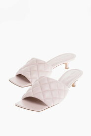 BOTTEGA VENETA ボッテガ ヴェネタ パンプス 729764VBRR0 5071 レディース QUILTED LEATHER SLIDES 4CM 【関税・送料無料】【ラッピング無料】 dk