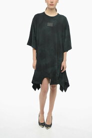 MAISON MARGIELA メゾン マルジェラ ドレス S62CT0202 S20079 967 レディース MM6 OVERSIZED FIT JERSEY TEE-DRESS WITH FLARED BOTTOM 【関税・送料無料】【ラッピング無料】 dk