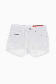 【5のつく日は全商品ポイント4倍】 DIESEL ディーゼル デニム J01274 KXBGZ K100 ガールズ STRETCH DENIM PRIFTY JJJ SHORTS 【関税・送料無料】【ラッピング無料】 dk