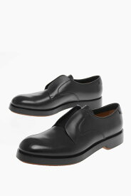 ZEGNA ゼニア ドレスシューズ A5209Z LHCLG NER メンズ ELASTIC INSERT UDINE LEATHER DERBY SHOES 【関税・送料無料】【ラッピング無料】 dk