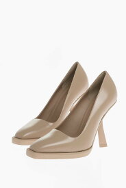 FERRAGAMO フェラガモ パンプス 07607001CLE BE レディース POINTED ANSER LEATHER PUMPS 12 CM 【関税・送料無料】【ラッピング無料】 dk