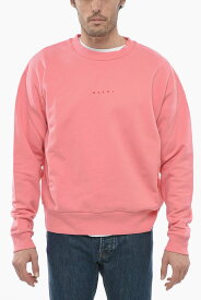 【15,000円以上ご購入で1,000円OFF！】 MARNI マルニ トレーナー FUMU0074P9USCU87 L1C37 メンズ CREW NECK ORGANIC COTTON SWEATSHIRT WITH PRINTED LOGO 【関税・送料無料】【ラッピング無料】 dk