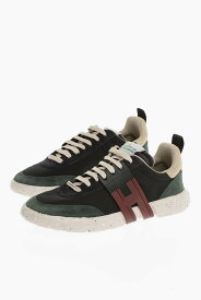 HOGAN ホーガン スニーカー H5M5900EF103EL50DJ メンズ FABRIC AND SUEDE 3R LOW-TOP SNEAKERS WITH RUBBER MONOGRAM AP 【関税・送料無料】【ラッピング無料】 dk