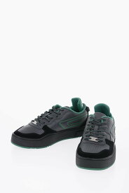 DIESEL ディーゼル スニーカー Y03027 PS232 H9462 メンズ TWO-TONE LEATHER S-UKIYO LOW-TOP SNEAKERS WITH SUEDE DETAILS 【関税・送料無料】【ラッピング無料】 dk