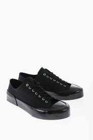 JIL SANDER ジル サンダー スニーカー J32WS0034P5242 001 メンズ CANVAS LOW-TOP SNEAKERS WITH RUBBER SOLE 【関税・送料無料】【ラッピング無料】 dk