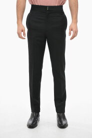 GIVENCHY ジバンシィ パンツ BM50TJ 100H 001 メンズ MOHAIR-BLEND PANTS WITH BACK ELASTIC WAISTBAND 【関税・送料無料】【ラッピング無料】 dk