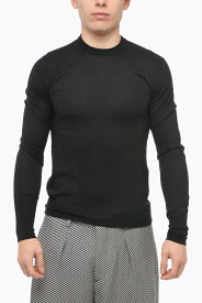 NEIL BARRETT ニール バレット ニットウェア PBMA738 G620C 01 メンズ SILK AND CASHMERE BLEND SWEATER WITH RELAXED FIT 【関税・送料無料】【ラッピング無料】 dk
