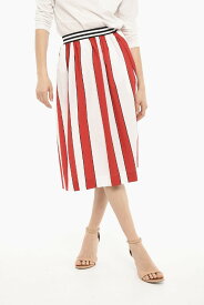 WOOLRICH ウールリッチ スカート CFWWSK0019FRUT2111 5355 レディース FLARED AWNING STRIPED SCULLY MAXI SKIRT 【関税・送料無料】【ラッピング無料】 dk