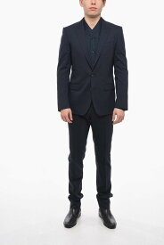 【本日5の付く日ポイント4倍!!】 DOLCE&GABBANA ドルチェ&ガッバーナ スーツ GK0RMTGF874 B0665 メンズ MARTINI STRETCH WOOL SUIT WITH FLAP POCKETS 【関税・送料無料】【ラッピング無料】 dk