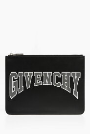 GIVENCHY ジバンシィ ファッション小物 BK60D4K1P0 001 メンズ LEATHER BASIC CLUTCH WITH EMBOSSED LOGO 【関税・送料無料】【ラッピング無料】 dk