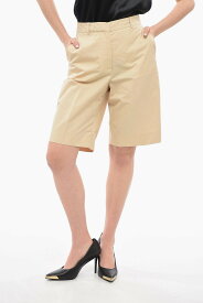 CALVIN KLEIN カルバンクライン パンツ K20K205213CO ACN レディース FRONT-PLEATED SHORTS WITH TON-SUR-TON EMBROIDERED 【関税・送料無料】【ラッピング無料】 dk