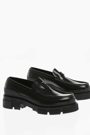 GIVENCHY ジバンシィ ローファー BH201RH1EB 001 メンズ BRUSHED LEATHER LOAFERS WITH TANK SOLE 【関税・送料無料】【ラッピング無料】 dk