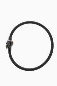 【15,000円以上ご購入で1,000円OFF！】 ALEXANDER MCQUEEN アレキサンダー マックイーン ジュエリー 7058461AAJJ 1000 メンズ RUBBER BRACELET WITH MAGNETIC CLOSURE 【関税・送料無料】【ラッピング無料】 dk