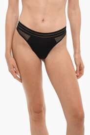 【15,000円以上1,000円OFF!!】 MAISON LEJABY メゾンレジャビー アンダーウェア 171261 0 04 レディース SOLID COLOR THONG WITH SEE-THROUGH INSERTS 【関税・送料無料】【ラッピング無料】 dk