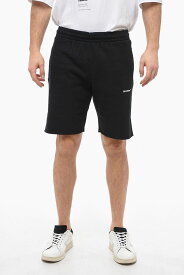 OFF WHITE オフホワイト パンツ OMCI006F22FLE0061001 メンズ BRUSHED COTTON WAVE OUTLINE SHORTS 【関税・送料無料】【ラッピング無料】 dk