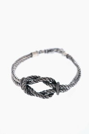 【5のつく日は全商品ポイント4倍】 QUINTO EGO キュントゥ エゴ ジュエリー BR190 000 レディース SILVER SAILOR BRACELET WITH KNOT 【関税・送料無料】【ラッピング無料】 dk