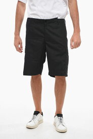 KENZO ケンゾー パンツ FD55SH2359RO 99 メンズ CARGO SHORTS WITH LOGO PATCH 【関税・送料無料】【ラッピング無料】 dk