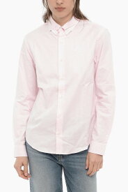SPORTY RICH スポーティアンドリッチ シャツ ST951ROCO RO レディース BUTTON-DOWN COLLAR STRIPED CLOVER SHIRT 【関税・送料無料】【ラッピング無料】 dk