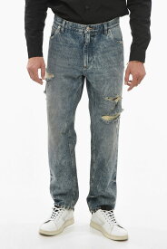 【15,000円以上ご購入で1,000円OFF！】 DOLCE&GABBANA ドルチェ&ガッバーナ デニム GYJDADG8HB7 S9001 メンズ LOOSE FIT STONE WASHED DENIMS 19CM 【関税・送料無料】【ラッピング無料】 dk