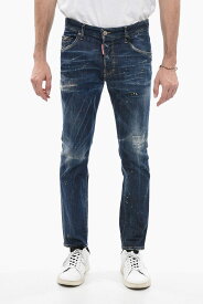 【本日5の付く日ポイント4倍!!】 DSQUARED2 ディースクエアード デニム S71LB1165 S30789 470 メンズ SKETCH EFFECT SKATER FIT DENIMS 15CM 【関税・送料無料】【ラッピング無料】 dk