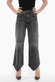 MOTHER マザー デニム 1788-515CO MWM レディース DARK WASH THE DAGGER FLOOD JEANS WITH ASYMMETRICAL ANKLE 25C 【関税・送料無料】【ラッピング無料】 dk