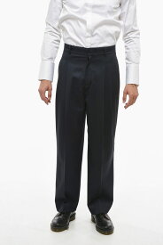 【5のつく日は全商品ポイント4倍】 ADER ERROR アーダーエラー パンツ BMADSSSA0201NVWO NAVY メンズ DOUBLE PLEAT WOOL TWILL PANTS 【関税・送料無料】【ラッピング無料】 dk