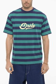 DROLE DE MONSIEUR ドロール ド ムッシュ トップス TS151CO058 BET メンズ TWO-TONE AWNING STRIPED RAYURES T-SHIRT 【関税・送料無料】【ラッピング無料】 dk