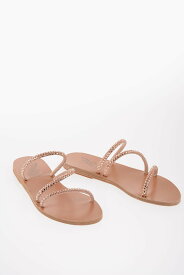 【本日5の付く日ポイント4倍!!】 ANCIENT GREEK SANDALS エンシェント グリーク サンダルズ フラットシューズ POLYTIMILE RG レディース RHINESTONED 3-BANDS POLYTIMI SANDALS 【関税・送料無料】【ラッピング無料】 dk