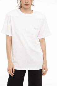 ROTATE ロテート トップス 100155400 11 0601 レディース ORGANIC COTTON BOXY CREW-NECK T-SHIRT WITH CUT-OUT DETAILS O 【関税・送料無料】【ラッピング無料】 dk