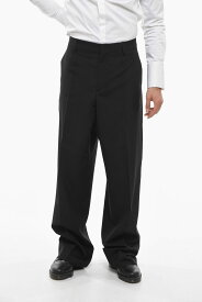 【15,000円以上ご購入で1,000円OFF！】 VALENTINO バレンチノ パンツ 2V3RBI958EJ 0NO メンズ VIRGIN WOOL PANTS WITH HIDDEN FASTENING 【関税・送料無料】【ラッピング無料】 dk