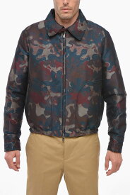 CHRISTIAN DIOR ディオール ジャケット 143C402A5336 783 メンズ PETER DOIG X DIOR JACQUARD FABRIC BOMBER JACKET WITH FRONT Z 【関税・送料無料】【ラッピング無料】 dk