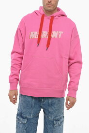 ISABEL MARANT イザベルマラン トレーナー SW0027HA A1M48H 40PK メンズ COTTON MILEY HOODIE WITH PRINTED LOGO 【関税・送料無料】【ラッピング無料】 dk