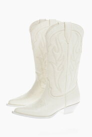 【本日0の付く日ポイント4倍!!】 SONORA ブーツ SAN356WHGOAOT04WLE WHT レディース LEATHER WESTERN BOOTS WITH HEEL 5CM 【関税・送料無料】【ラッピング無料】 dk