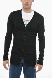 DOLCE&GABBANA ドルチェ&ガッバーナ ニットウェア G8PG9T FU7AV N0000 メンズ V NECK COTTON CARDIGAN 【関税・送料無料】【ラッピング無料】 dk