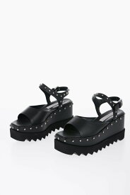 STELLA MCCARTNEY ステラ マッカートニー パンプス 810201 レディース SANDLAS ELYSE WITH STAR STUDS WEDGE 8 CM 【関税・送料無料】【ラッピング無料】 dk