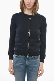 BARBOUR バブアー ニットウェア LKN1008NY76 レディース COTTON AND CASHMERE CARDIGAN WITH PATCHES 【関税・送料無料】【ラッピング無料】 dk