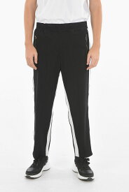NEIL BARRETT ニール バレット パンツ BJP024A S000 2171 メンズ LOW-RISE JOGGERS WITH CONTRASTING SIDE BANDS 【関税・送料無料】【ラッピング無料】 dk