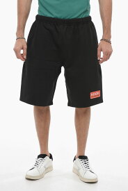 【本日0のつく日ポイント4倍！】 KENZO ケンゾー パンツ FD55PA7674ME 99J メンズ LOGOED SHORTS WITH ELASTIC WAISTBAND 【関税・送料無料】【ラッピング無料】 dk