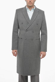 CHRISTIAN DIOR ディオール コート 213C374A4748 886 メンズ DOUBLE-BREASTED VIRGIN WOOL COAT WITH FLUSH POCKETS 【関税・送料無料】【ラッピング無料】 dk