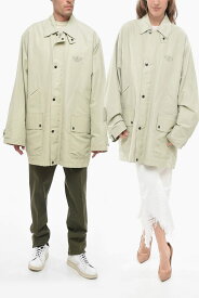 BALENCIAGA バレンシアガ コート 698868/TMO179441 メンズ COTTON BLEND UNISEX PARKA WITH CONCEALED CLOSURE 【関税・送料無料】【ラッピング無料】 dk